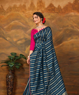 Vanmala Art Silk Saree with Classic Weaving