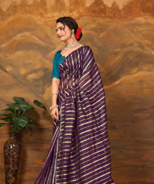 Vanmala Art Silk Saree with Classic Weaving